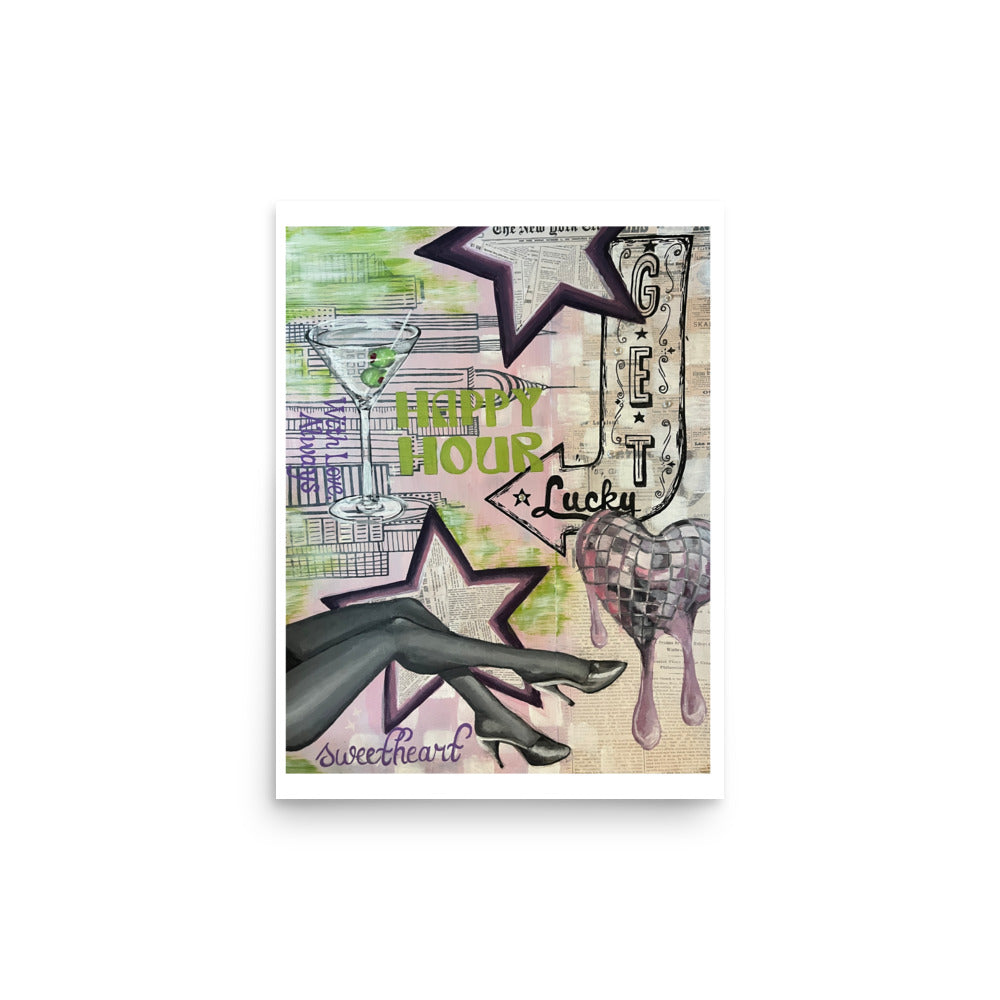 "Happy Hour" Print