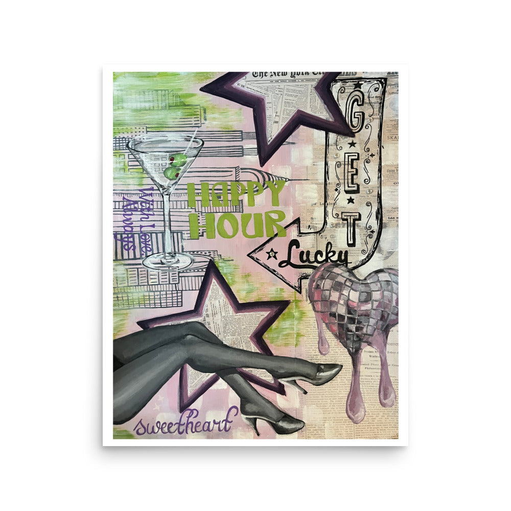 "Happy Hour" Print