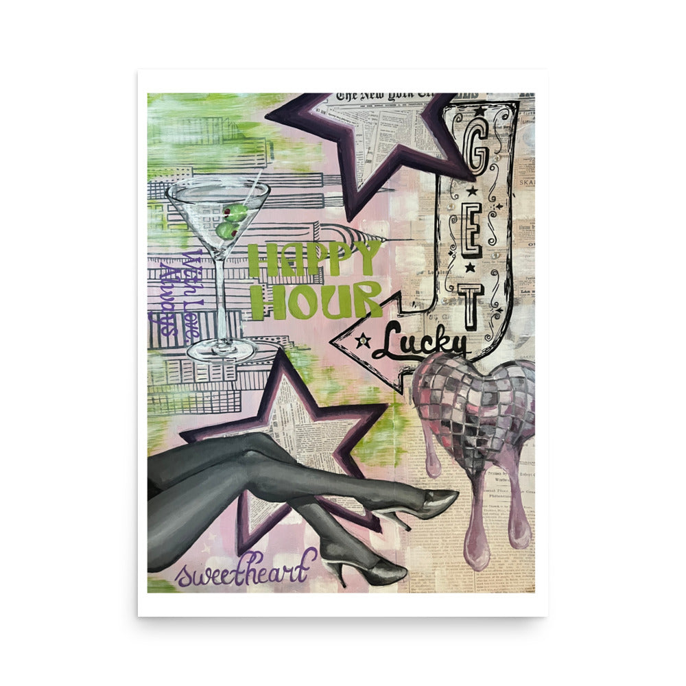 "Happy Hour" Print